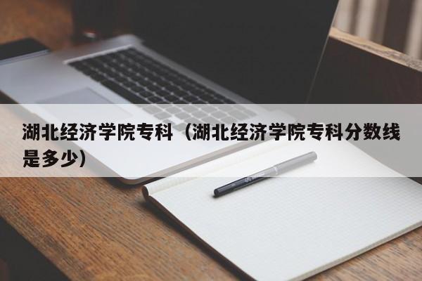 湖北经济学院专科（湖北经济学院专科分数线是多少）