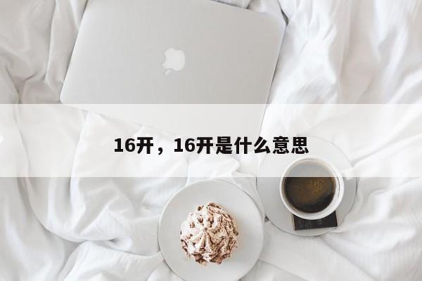 16开，16开是什么意思