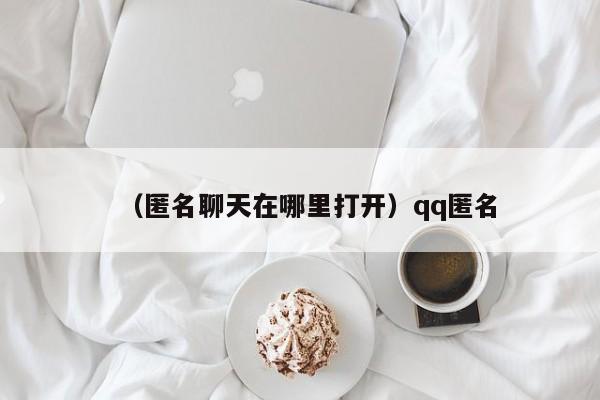 （匿名聊天在哪里打开）qq匿名